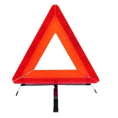 Easy To Fold And Hot Selling Car Safety Road Traffic Emergency Tripod Road Safety Reflective Triangular Warning Sign